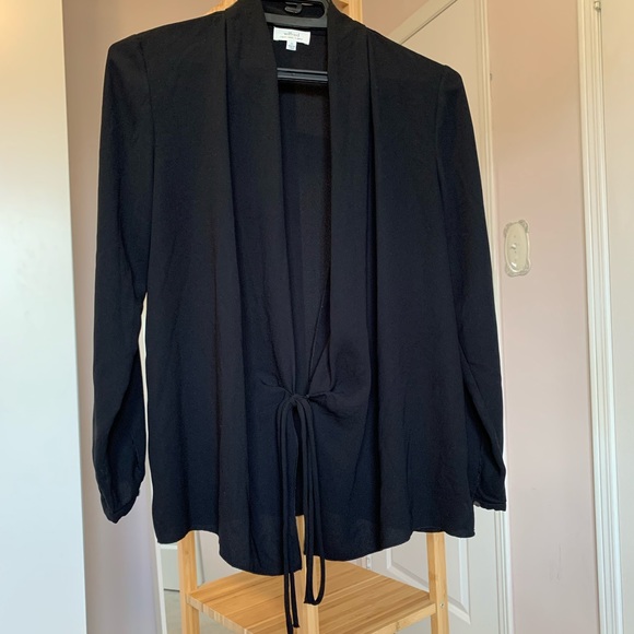 WILFRED BLACK BLOUSE SILKY MATERIAL SIZE XS - Picture 7 of 10